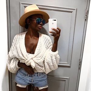 Free people off white sweater